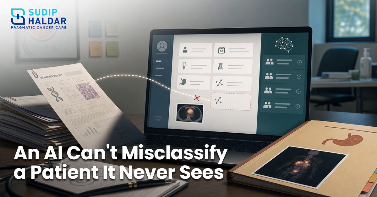 An AI Can't Misclassify a Patient It Never Sees